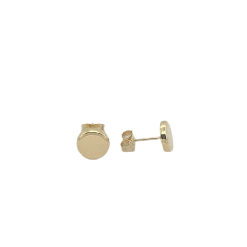 9CT Y/G 8.5M CIRCLE STUD
