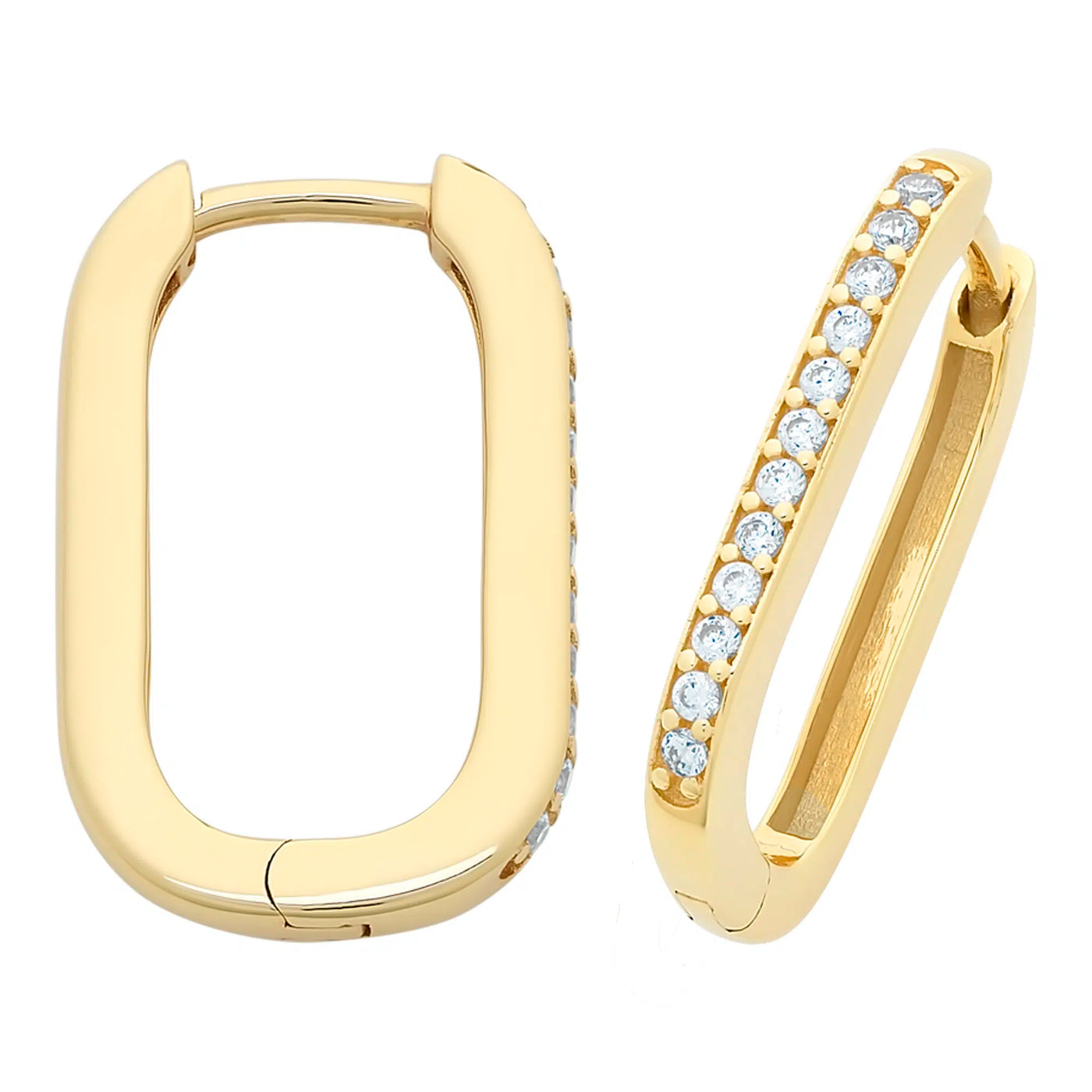 9CT Y/G C/Z HUGGIES