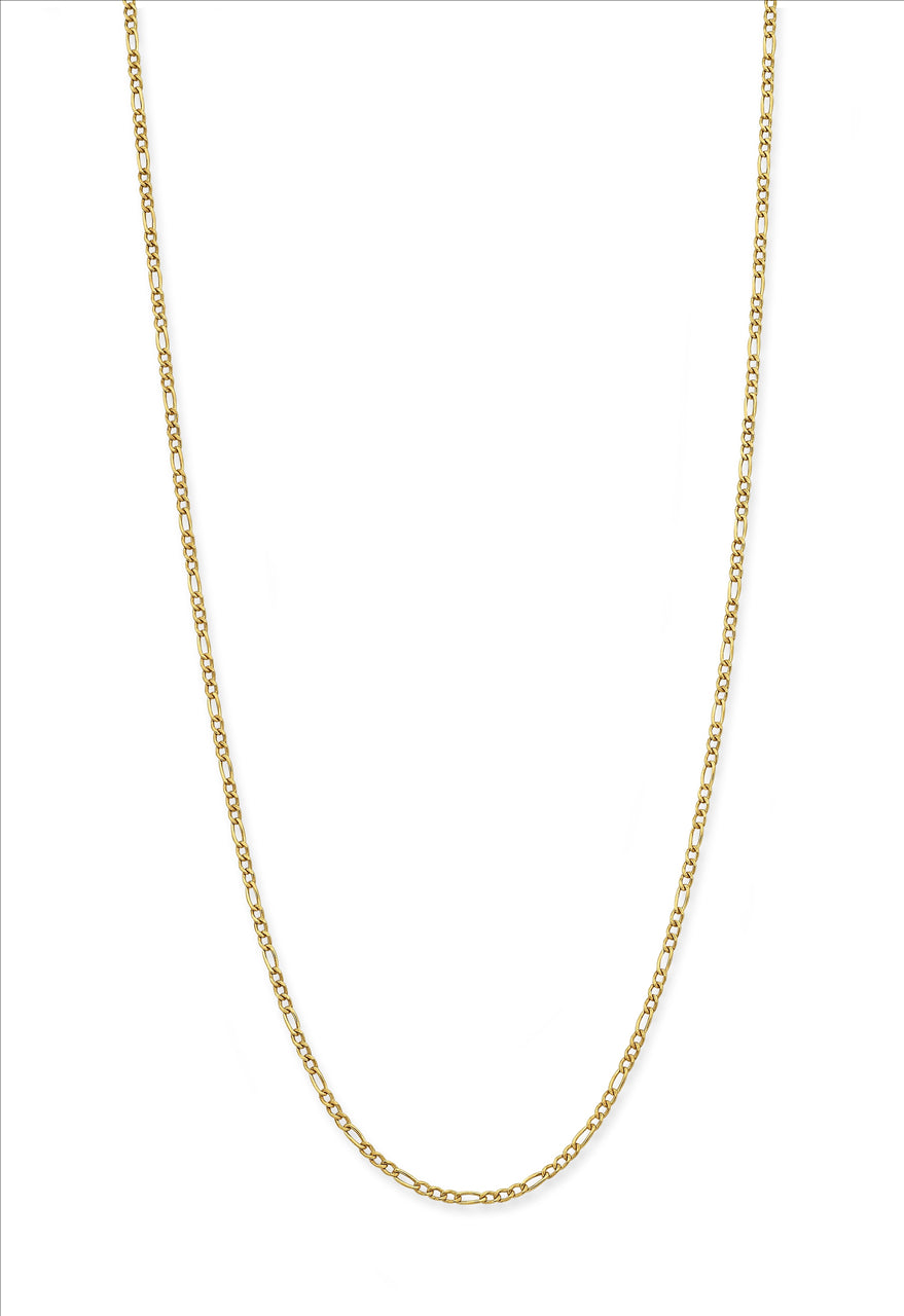 9ct Y/G Silver Filled Chain 40cm