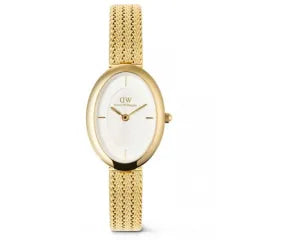 Ladies Oval Watch with Mesh Band 23x31mm
