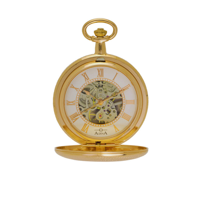 UNISEX Y/G MECHANICAL POCKET WATCH 51MM