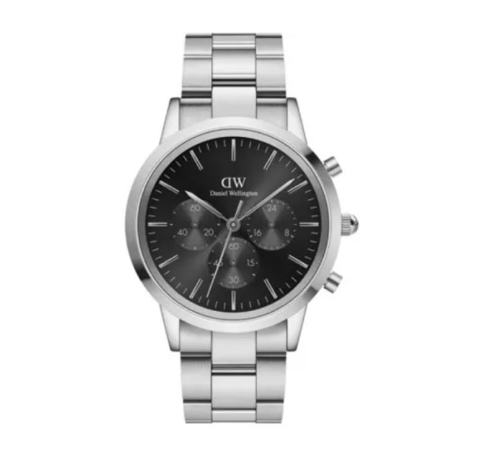 UNISEX S/S CHRONOGRAPH WATCH 42MM