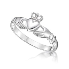S/S Claddagh Ring - Size L