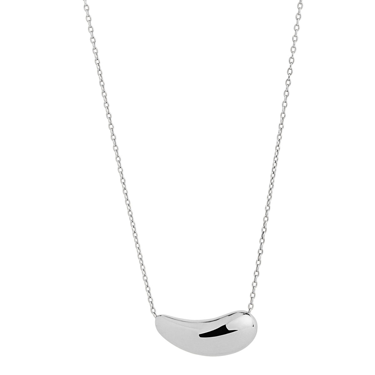 S/S Elongated Shape Necklace - 45+5cm