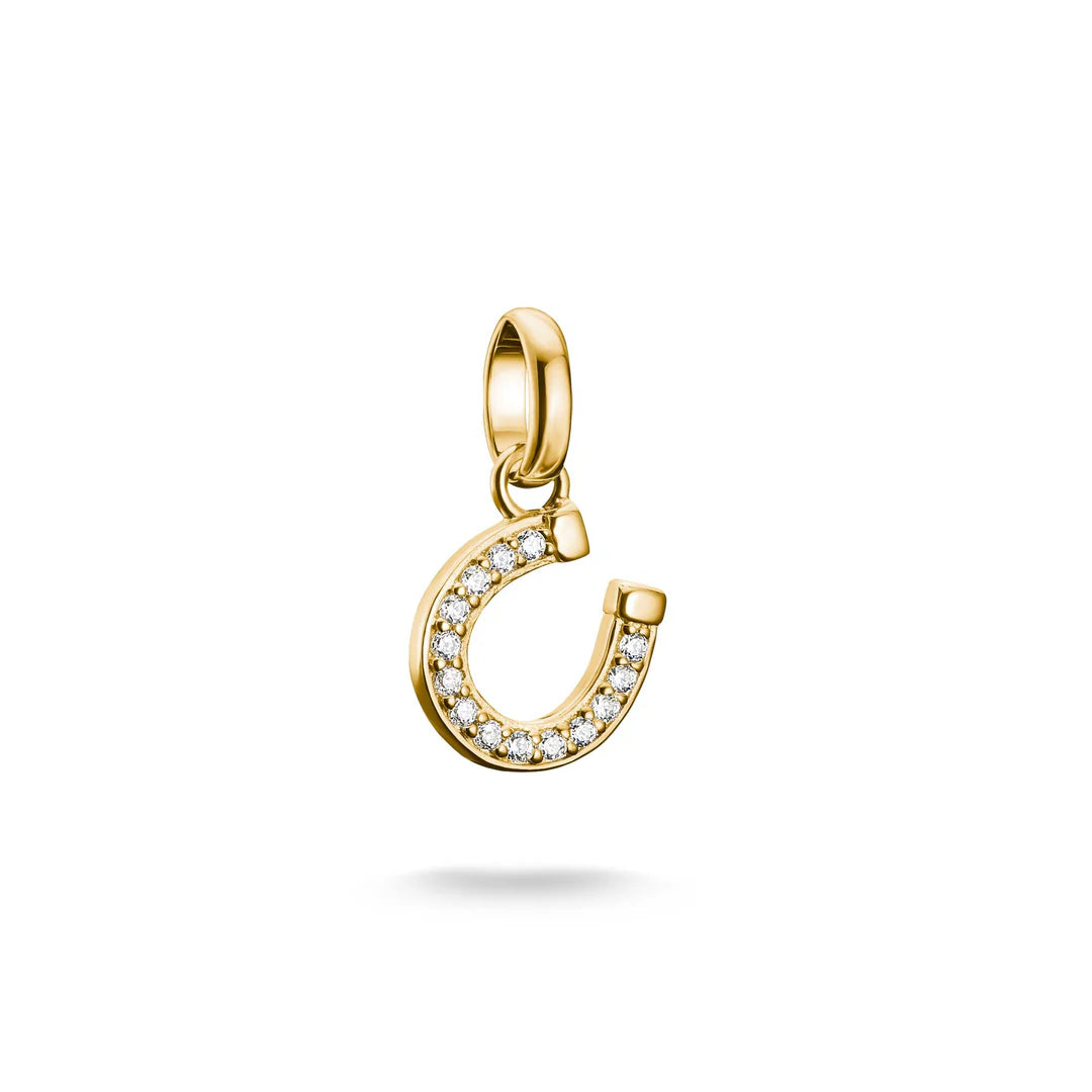 C/Z Horseshoe Charm - Charm Connect - Y/G Plated
