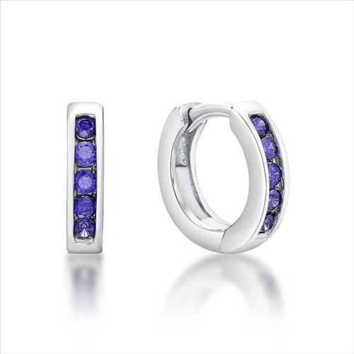 S/S Channel Set Purple C/Z Huggies 11.5mm