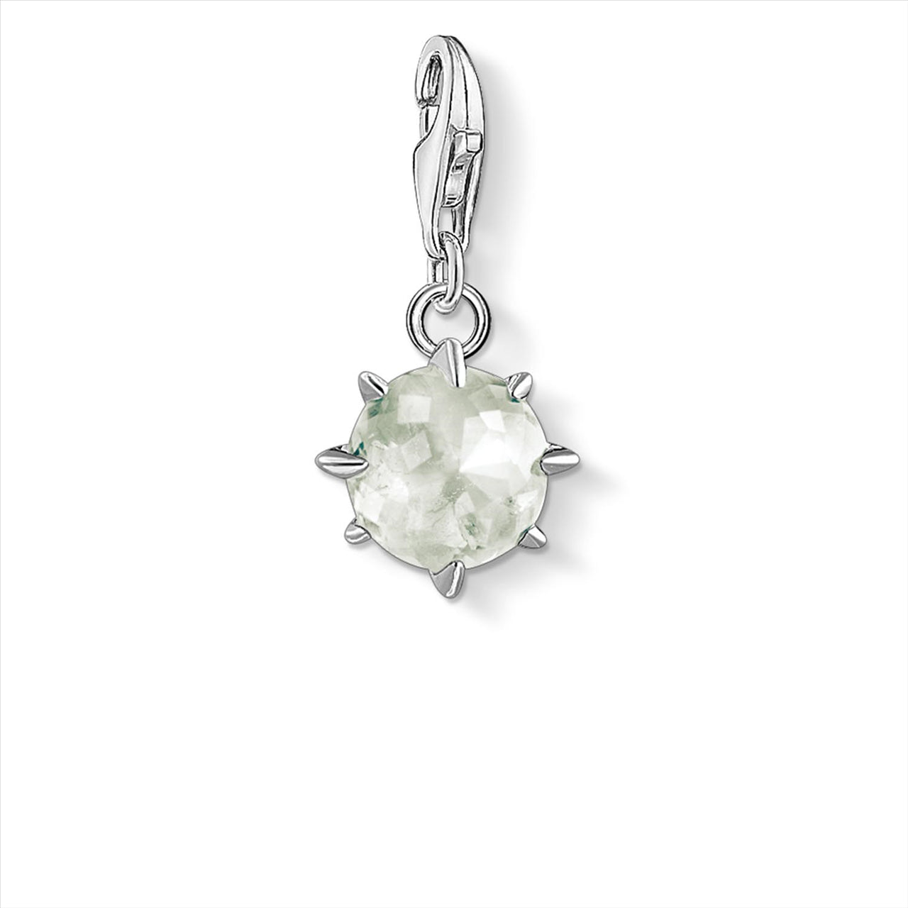 S/S AUGUST PRASIOLITE CHARM