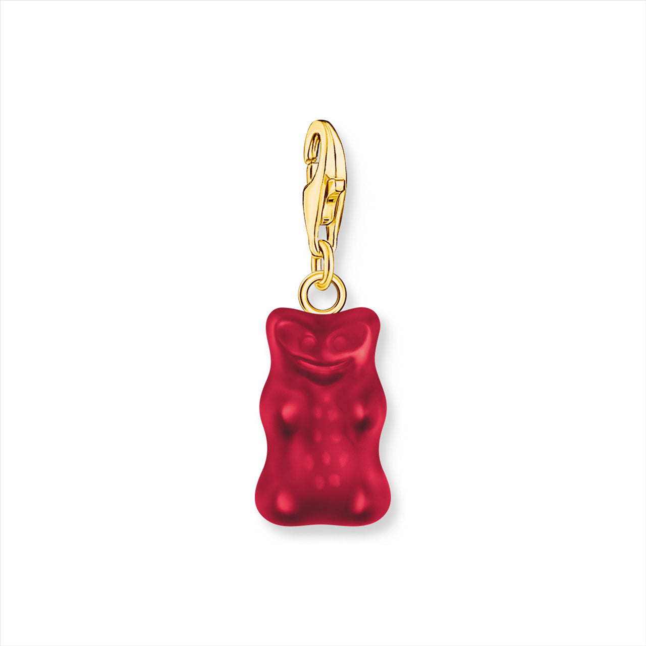 Haribo Strawberry Red Bear Charm - Y/G Plated